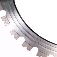 410mm 16 ''lame de scie à anneau de diamant de béton de soudure laser de haute qualité pour couper la route de mur de ciment