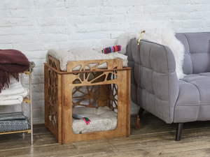 <strong>Cat</strong> <strong>House</strong> Indoor <strong>Cat</strong> Play <strong>House</strong> Wooden <strong>Cat</strong> <strong>House</strong> - Product Image 4