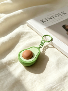 Lindo Juguete Realista de Comida: Dumpling y Fruta, Clicker de Teclado, Botón de Presión, Llavero, Colgante para Mochila, Alivio del Estrés - Product Image 5