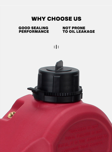 Pequeño tanque de combustible de plástico Contenedor de gasolina portátil montado en el automóvil Bidón de gasolina - Product Image 4