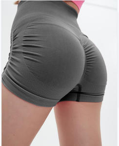 Aangepaste Dames Sexy Kont Butt Lift Push-Up Vrouwen No Tie Dye Scrunch Naadloze Yoga Shorts Voor Dames - Product Image 5