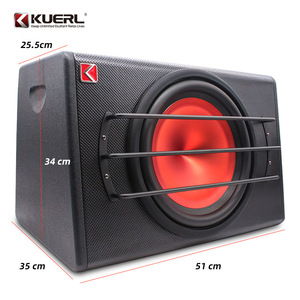 ซับวูฟเฟอร์ Kuerl ขนาด 12 นิ้ว กำลังขับ 1800 วัตต์ ลำโพงเบสสำหรับรถยนต์ พร้อมไฟ LED สีแดง สำหรับอัพเกรดเครื่องเสียงรถยนต์ - Product Image 4