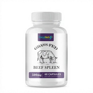FocusHerb Nutritional Supplements Oem Wholesale High Quality Grass Feed Beef Spleen Capsules - Product Image 1