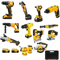 Kit d'outils électriques sans fil OEM ODM, perceuse, outils à main, coffret rigide pour l'exportation mondiale