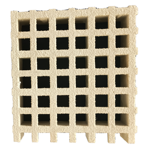 Grille en PRV/GRP moulée haute résistance <span class=keywords><strong>20x20</strong></span>/40x40mm, épaisseur 40mm, mini maille, pour passerelle marine - Product Image 4