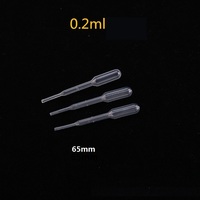 Pipette Pasteur transparente TONBAY à ouverture facile, 0,005 ml-10 ml, en plastique de qualité alimentaire écologique, compte-gouttes pour flacons d'huiles essentielles