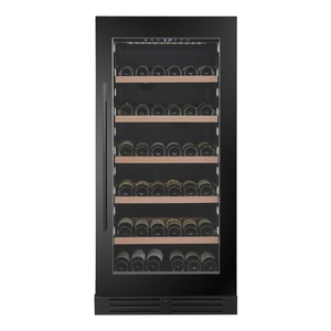 Gabinete de vino de una sola zona de edición Premium, ventilador de temperatura electrónico, refrigeración integrada, Enfriador de vino, <span class=keywords><strong>bodega</strong></span>, <span class=keywords><strong>bodega</strong></span>, negro, 120V - Product Image 1