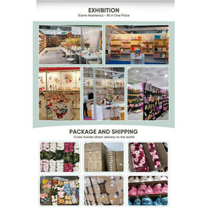 Décor à la maison fleurs en plastique souple pays petit <span class=keywords><strong>Bouquet</strong></span> vent carillon fleur <span class=keywords><strong>mariage</strong></span> photographie accessoire mariée main <span class=keywords><strong>Bouquet</strong></span> - Product Image 6