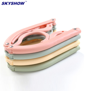 Appendiabiti <span class=keywords><strong>da</strong></span> <span class=keywords><strong>viaggio</strong></span> pieghevole portatile appendiabiti in plastica - Product Image 2