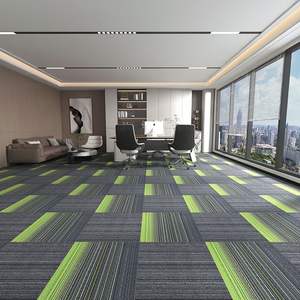 Moquette Interverrouillable pour Bureau, Salle <span class=keywords><strong>de</strong></span> Billard, Salon, Moquette pour Bâtiment d'Ingénierie, Revêtement <span class=keywords><strong>de</strong></span> Sol Intérieur en Vinyle SPC - Product Image 4