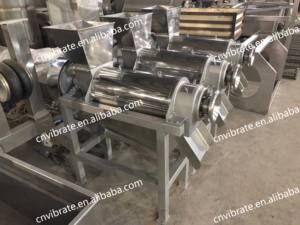 VBJX VBJX ticari paslanmaz çelik profesyonel otomatik turuncu elma Spiral sıkacağı Spinner filtre makinesi - Product Image 2