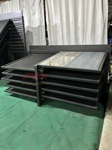 Présentoir coulissant incliné personnalisé pour carreaux <span class=keywords><strong>de</strong></span> céramique, <span class=keywords><strong>pierres</strong></span> décoratives, parquet et revêtements <span class=keywords><strong>de</strong></span> sol en bois dur - Product Image 2