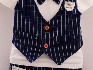 Conjuntos de Ropa para Niños al por Mayor, Estilo Nuevo, Camiseta Infantil con Logotipo Personalizado, Pantalones Casuales para Hombre - Product Image 5