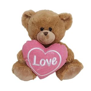 Orsacchiotto Personalizzato all'Ingrosso 'Ti Amo' per Fidanzata, Peluche Morbido Bianco, Produttori di Giocattoli - Product Image 1