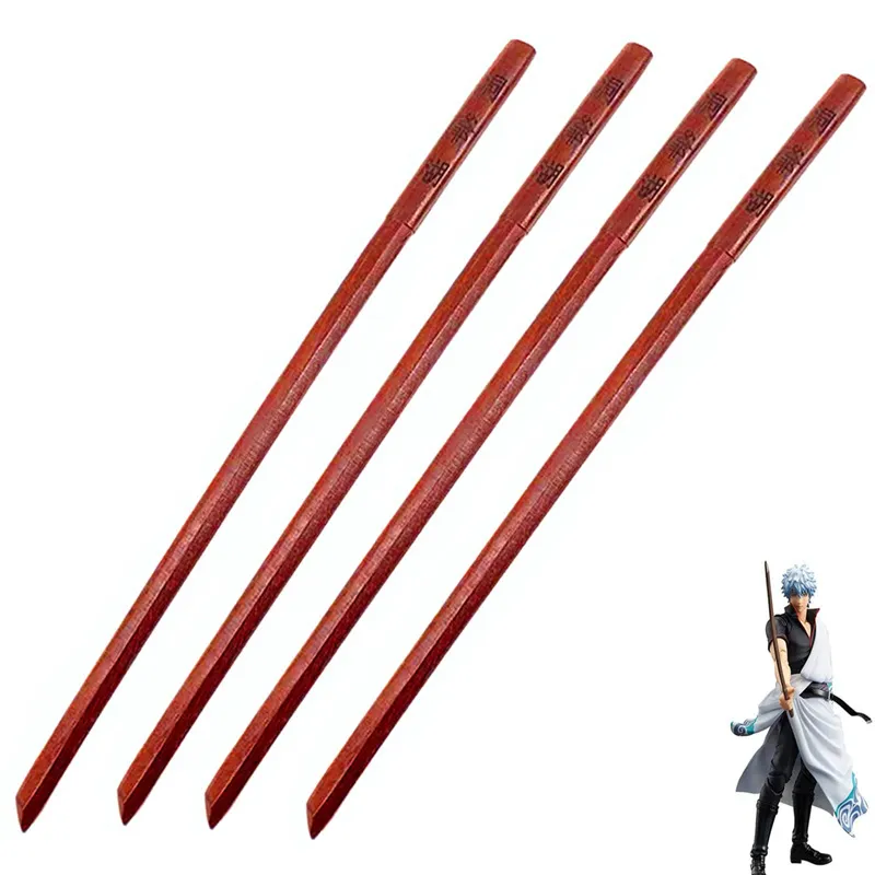 Spade Gintama da 100cm Sakata Gintoki Anime Sword Toyako Cosplay in legno 1:1 modello spada sicurezza Katana