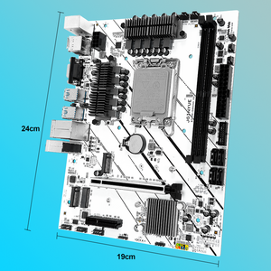 Tarjeta Madre JGINYUE B760M GAMING <span class=keywords><strong>D5</strong></span> DDR5 M-ATX Compatible con Procesadores de Plataforma LGA1700 de 12ª y 13ª Generación - Product Image 5