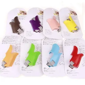 Museruola per cani a forma di becco di anatra, previene la degustazione e le mordite, adatta per cani di piccola taglia come Teddy e Poodle, accessori per animali domestici - Product Image 4