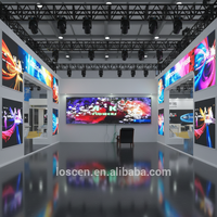 Mur vidéo LED intérieur 4K P1.53 pour affichage d'accueil et utilisation en centre commercial