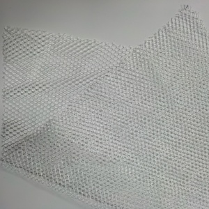 Xu hướng nóng 100% Polyester 90 GSM thân thiện với môi hình lục giác lưới vải lưới dệt kim thiết kế cô gái 'áo khoác cưới Túi lót xe - Product Image 2