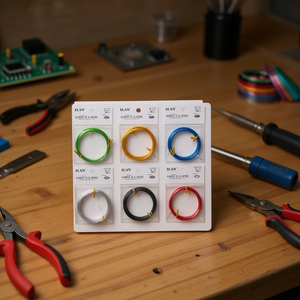 Il filo di alluminio da 1,0 mm, 5 m, colori assortiti per uso artigianale ed elettrico - Product Image 3