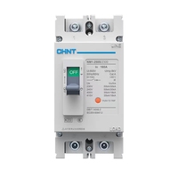 Disjoncteur CHINT de haute qualité 50 ampères, disjoncteur électrique MCCB, types de disjoncteurs Nm1-63a~250a, disjoncteur bipolaire