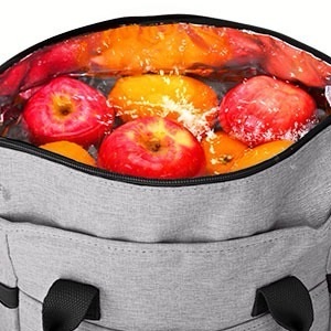 Elegante borsa da pranzo per adulti, elegante e funzionale, con grande Tote, per pranzo, per adulti, per Picnic da lavoro, progettata - Product Image 5