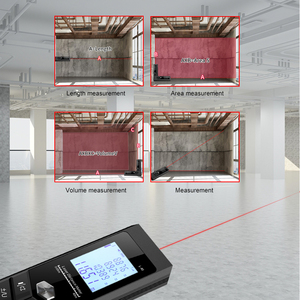 Máy Đo Khoảng Cách Laser Giá Rẻ 60M THƯỚC Đo Khoảng Cách Máy Định Tầm Laze Công Cụ Đo Băng Laser Kỹ Thuật Số Diện Tích/Khối Lượng M/Ft/In - Product Image 5