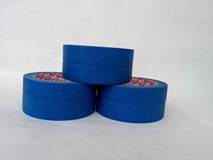 Keysun <strong>Blue</strong> 14 Days UV Resistant Painter's Masking Tape Single Sided Acrylic Adhesive 18mm Crepe <strong>Paper</strong> 50m Jumbo <strong>Roll</strong> - Product Image 4
