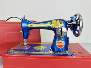 JUKKY Vente chaude Machine à coudre domestique vintage JA à pédale à pied marcheur pour vêtements de maison - Product Image 4