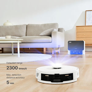 หุ่นยนต์ดูดฝุ่นถูพื้นระบบอัตโนมัติหุ่นยนต์ดูดฝุ่นทำความสะอาดบ้านแบบเปียกแห้งสำหรับใช้ในครัวเรือน - Product Image 5