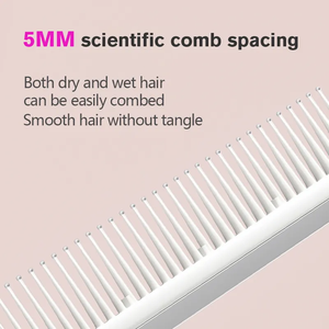 Spazzola per <span class=keywords><strong>Capelli</strong></span> con Logo Personalizzato, <span class=keywords><strong>Pettine</strong></span> Esfoliante con Cuscinetto d'Aria, Spazzola Districante a Denti Larghi - Product Image 5