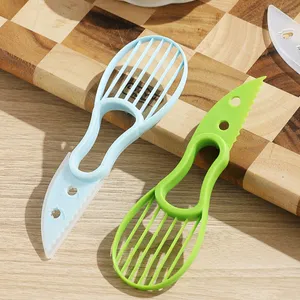 Avocado Remover Fruit Peeler Cutter Pulp Separator Avocado Cutter 3-In-1 Slicer Core