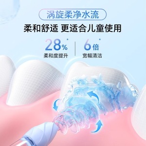 Beezoo – irrigateur buccal pour enfants, réservoir intégré de 200ml, 3 niveaux de pression, nettoyeur buccal portable pour enfants - Product Image 2