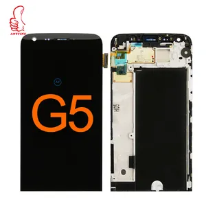 Pantalla lcd para LG G5 digitalizador de pantalla táctil, piezas de repuesto de ensamblaje de marco para LG G5, H830, H840, H850, H868