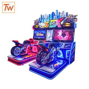 Machine d'arcade de course de moto en gros d'usine avec simulateur de moto et garantie d'un an - Product Image 3