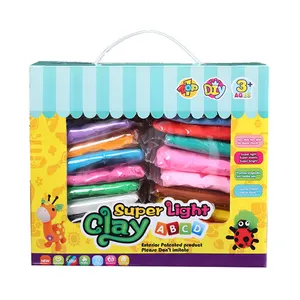 Foam Clay Playdough -Pack Of 12 - MARKERS ( Stationers