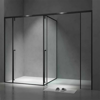 DAIYA porte de douche en verre avec en12150-1