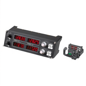 Panneau radio Pro Flight noir 945 000011 pour simulateur de vol, instrumentation de jeu PC - Product Image 2