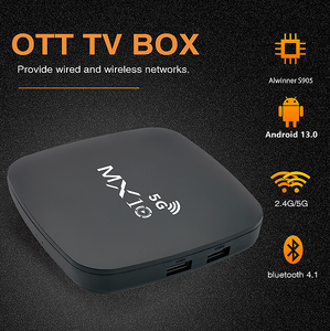 <span class=keywords><strong>Android</strong></span> 13 TV box Quad core, lengan <span class=keywords><strong>Cortex</strong></span>-A53 8K 1GB 8GB WiFi BT 4.1 <span class=keywords><strong>Android</strong></span> 13 pemutar Media Tvbox - Product Image 5