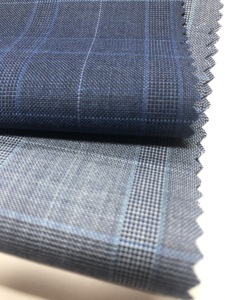 Hot bán kiểm tra len phù hợp với vải sẵn sàng để Tàu trong Trung Quốc nhà máy dệt - Product Image 3