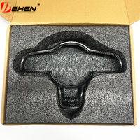 Couverture de volant en fibre de carbone mate pour Volkswagen MK7 GTI R Golf 7 Golf 6 MK7 MK7.5 Passat B8 Scirocco Nouvelle version