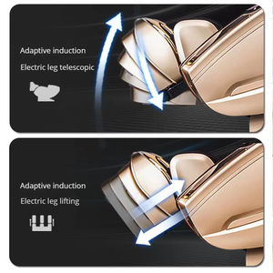 2024 dawangjia <span class=keywords><strong>China</strong></span> lujo 4d SL pista Silla de masaje Shiatsu eléctrica Precio de cuerpo completo reclinable 48 airbag 4d gravedad cero lujo - Product Image 3