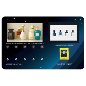 Distributeur automatique intelligent de parfum en Italie avec testeur prend en charge les paiements bancaires et par carte de crédit pour l'utilisation dans les centres commerciaux - Product Image 1
