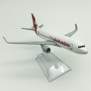 Artículos Promocionales y Regalos Empresariales al Por Mayor, Modelo de Avión Airbus A320 de Arabia Airlines a Escala 1:400 de 16 cm - Product Image 5