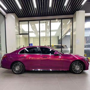 Wrapmaster 1.52*17m auto-adhésif changement de couleur PET tour de verre rouge vinyle emballage de voiture échantillon gratuit - Product Image 2