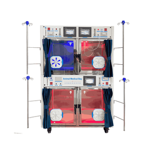 Jaula de Monitoreo para Mascotas, Jaula Veterinaria de Recuperación y Monitoreo Postoperatorio para Mascotas Pequeñas en Clínicas y Hospitales - Product Image 2