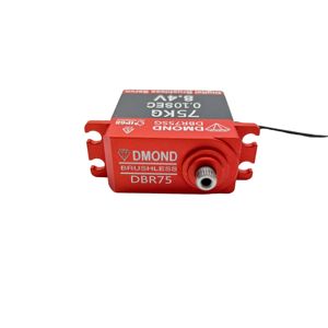 Servomoteur numérique sans balais en acier DMOND DBR75SG 75kg 0.10sec 8.4V pour voiture RC, avion RC, <span class=keywords><strong>Nitro</strong></span>, Low Rider, Crawler, Buggy - Product Image 6