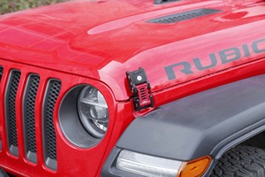 Personalización Popular Camping Universal usado accesorios todoterreno cubierta de capó de coche Kit de pestillo de capó de bloqueo para <span class=keywords><strong>Jeep</strong></span> Wrangler <span class=keywords><strong>Rubicon</strong></span> - Product Image 5
