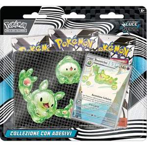 Collection d'autocollants à lumière noire pour cartes à collectionner Pokémon Écarlate et Violet en italien [ITA] - Product Image 1