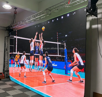 Écran LED déroulable P2.6 couleur pleine, flexible, pour publicité en magasin ou sur fenêtre intérieure